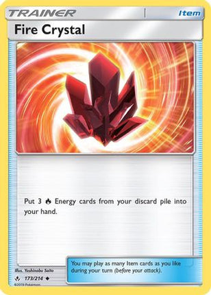 Fire Crystal - 173/214 [SM - Unbroken Bonds]