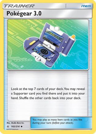 Pokegear 3.0 - 182/214 [SM - Unbroken Bonds]