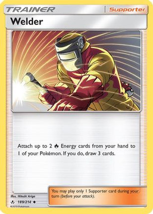 Welder - 189/214 [SM - Unbroken Bonds] Reverse Holofoil