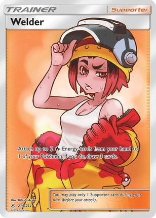 Welder (Full Art) - 214/214 [SM - Unbroken Bonds] Holofoil