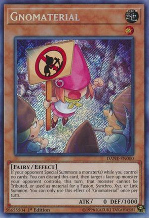 Gnomaterial (Secret Rare) [DANE-EN000] 1st Edition