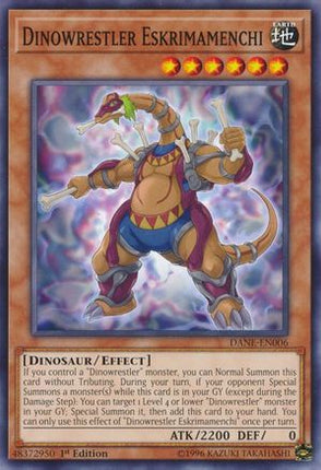Dinowrestler Eskrimamenchi (Common / Short Print) [DANE-EN006] 1st Edition