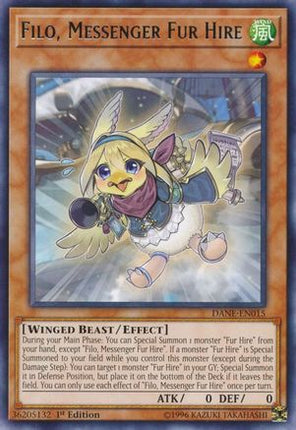 Filo, Messenger Fur Hire (Rare) [DANE-EN015] 1st Edition
