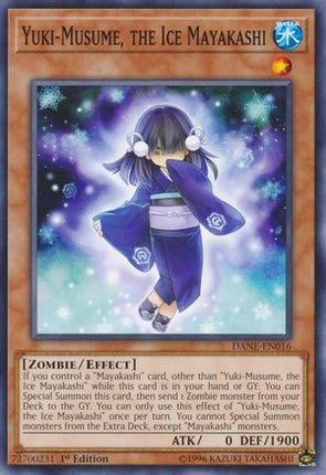 Yuki-Musume, the Ice Mayakashi (Common / Short Print) [DANE-EN016] 1st Edition