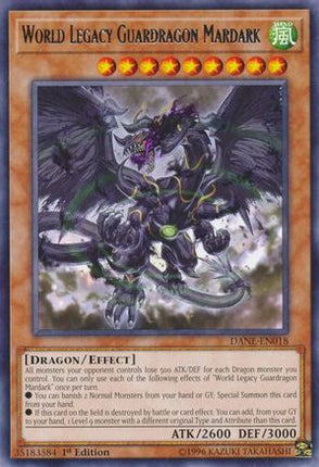World Legacy Guardragon Mardark (Rare) [DANE-EN018] 1st Edition