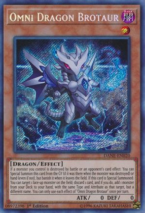 Omni Dragon Brotaur (Secret Rare) [DANE-EN020] 1st Edition