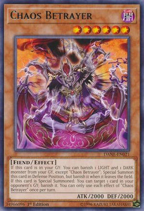 Chaos Betrayer (Rare) [DANE-EN021] Unlimited