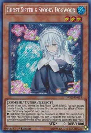 Ghost Sister & Spooky Dogwood (Secret Rare) [DANE-EN025] 1st Edition