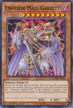 Emperor Maju Garzett (Common / Short Print) [DANE-EN027] 1st Edition