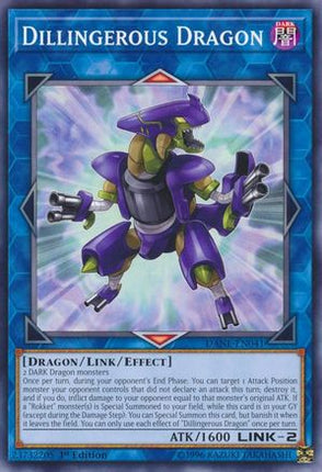 Dillingerous Dragon (Common / Short Print) [DANE-EN041] 1st Edition