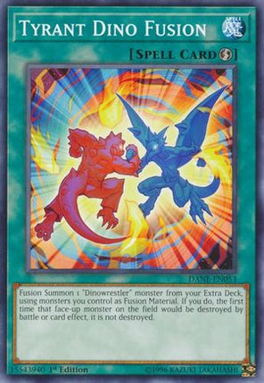 Tyrant Dino Fusion (Common / Short Print) [DANE-EN053] 1st Edition