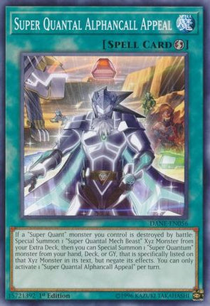 Super Quantal Alphancall Appeal (Common / Short Print) [DANE-EN056] 1st Edition