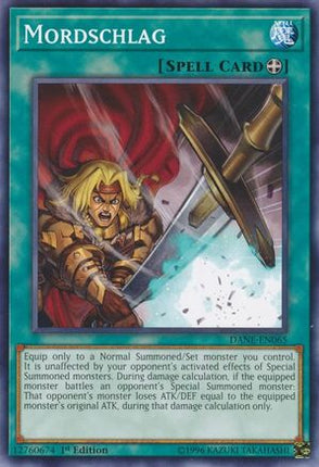 Mordschlag (Common / Short Print) [DANE-EN065] 1st Edition