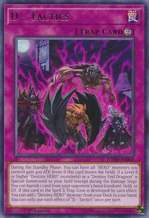 D - Tactics (Rare) [DANE-EN069] Unlimited