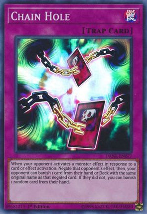 Chain Hole (Super Rare) [DANE-EN077] 1st Edition