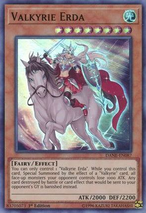 Valkyrie Erda (Ultra Rare) [DANE-EN087] 1st Edition