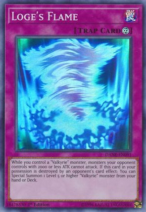 Loge's Flame (Super Rare) [DANE-EN091] Unlimited