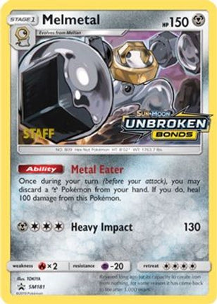 Melmetal - SM181 (Prerelease) [Staff] - null/null [SM Promos] Holofoil