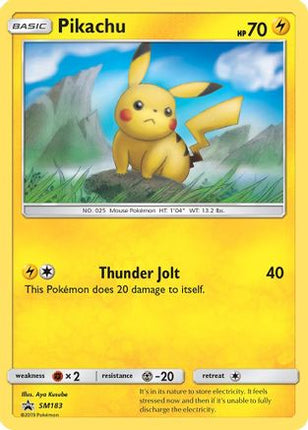 Pikachu - SM183 - SM183/null [SM Promos] Holofoil
