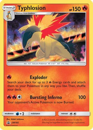 Typhlosion - SM185 - SM185/null [SM Promos] Holofoil