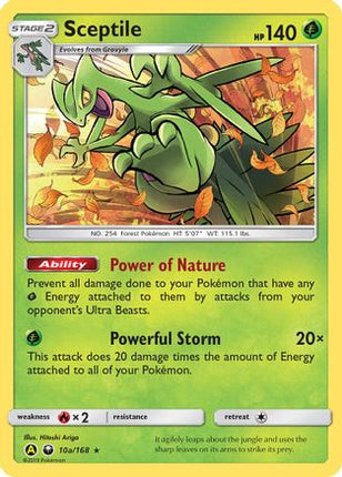 Sceptile - 10a/168 [Alternate Art Promos] Holofoil