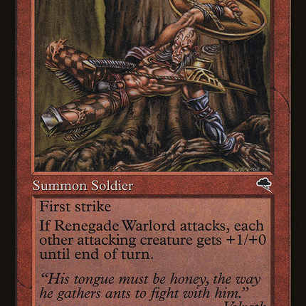 Renegade Warlord (Retro) [The List]