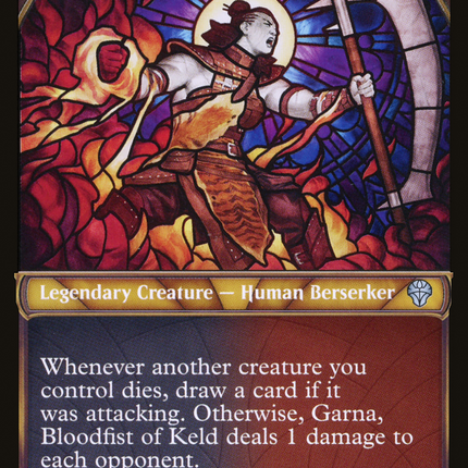 Garna, Bloodfist of Keld (Showcase) [Dominaria United]