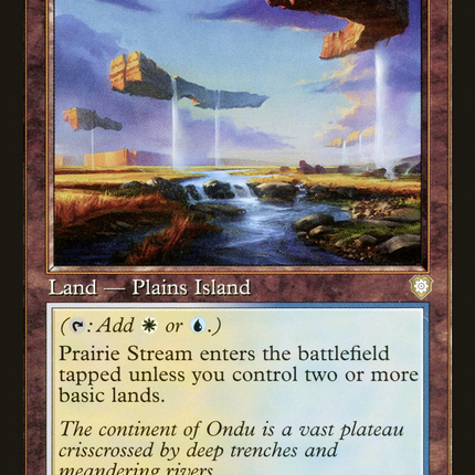 Prairie Stream (Retro) [The Brothers' War Commander]
