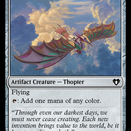 Ornithopter of Paradise [Commander Masters]