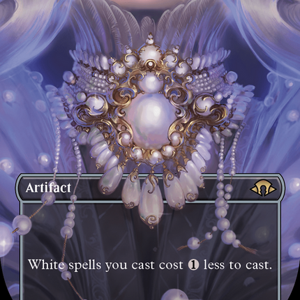 Pearl Medallion (Borderless) [Modern Horizons 3] Foil