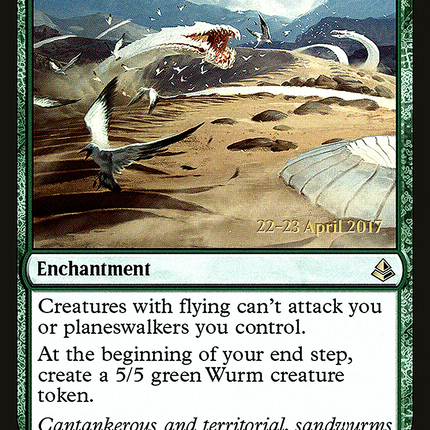 Sandwurm Convergence [Amonkhet Promos] Prerelease Foil