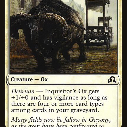 Inquisitor's Ox [The List]