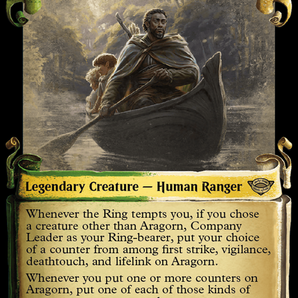 Aragorn, Company Leader (Showcase) [The Lord of the Rings: Tales of Middle-earth]