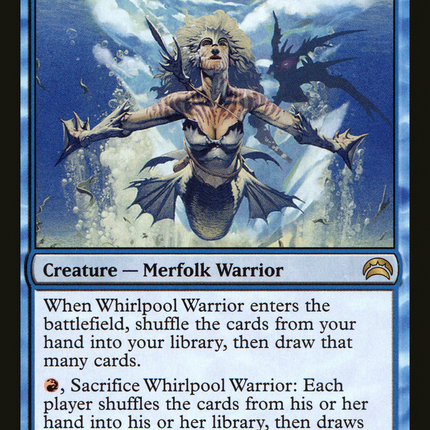Whirlpool Warrior [Planechase 2012] Foil
