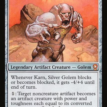 Karn, Silver Golem [From the Vault: Relics] Foil