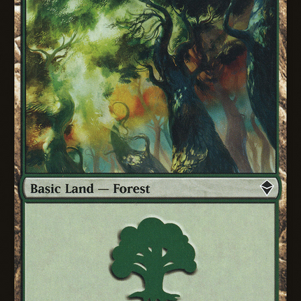 Forest (248A) [Zendikar]