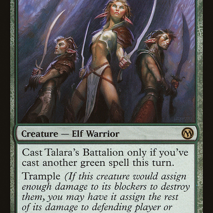 Talara's Battalion [Duels of the Planeswalkers]