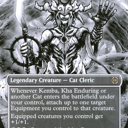 Kemba, Kha Enduring (Showcase) (Borderless) [Phyrexia: All Will Be One]