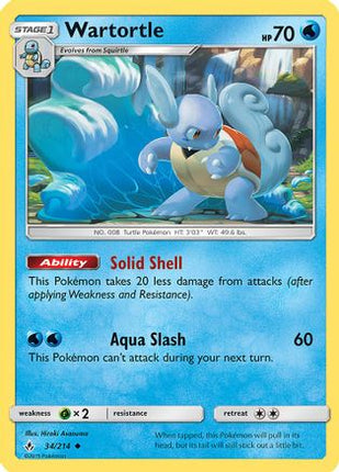 Wartortle - 034/214 (Premium Collection Promo) [Miscellaneous Cards & Products] Holofoil