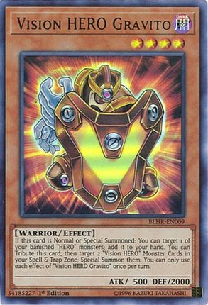 Vision HERO Gravito (Ultra Rare) [BLHR-EN009] 1st Edition