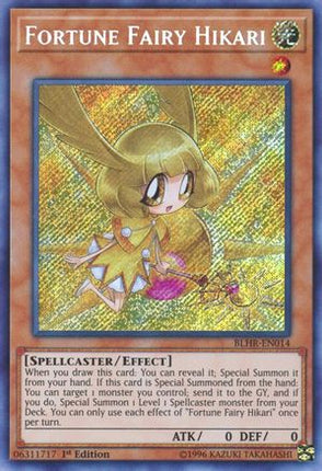 Fortune Fairy Hikari (Secret Rare) [BLHR-EN014] 1st Edition