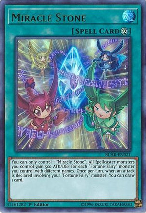 Miracle Stone (Ultra Rare) [BLHR-EN021] 1st Edition