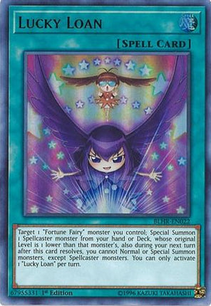 Lucky Loan (Ultra Rare) [BLHR-EN022] 1st Edition