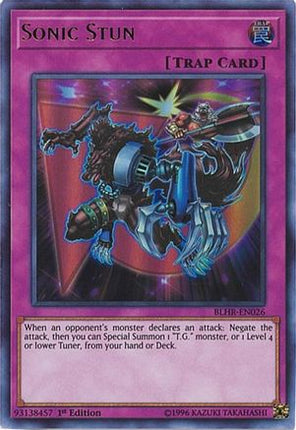 Sonic Stun (Ultra Rare) [BLHR-EN026] 1st Edition