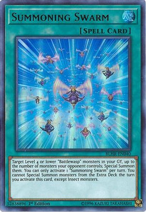 Summoning Swarm (Ultra Rare) [BLHR-EN040] 1st Edition