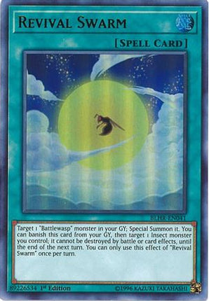 Revival Swarm (Ultra Rare) [BLHR-EN041] 1st Edition