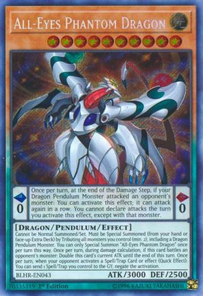 All-Eyes Phantom Dragon (Secret Rare) [BLHR-EN043] 1st Edition