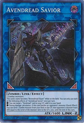 Avendread Savior (Secret Rare) [BLHR-EN045] 1st Edition