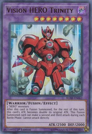 Vision HERO Trinity (Ultra Rare) [BLHR-EN062] 1st Edition