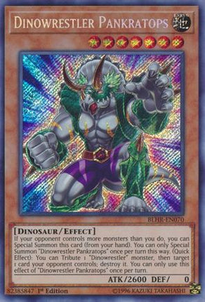 Dinowrestler Pankratops (Secret Rare) [BLHR-EN070] 1st Edition